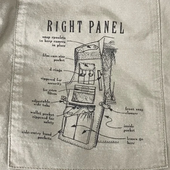 SOLD‼️ BANANA REPUBLIC Safari Cargo Vest - Picture 4 of 8